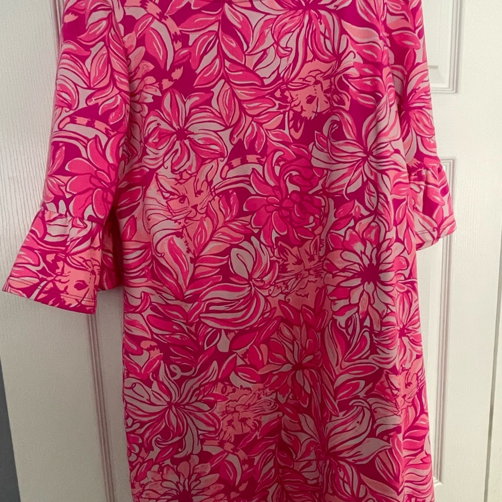 Lilly Pulitzer Pink Cat dress